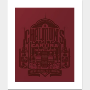 Chalmun's Cantina and Distillery Posters and Art